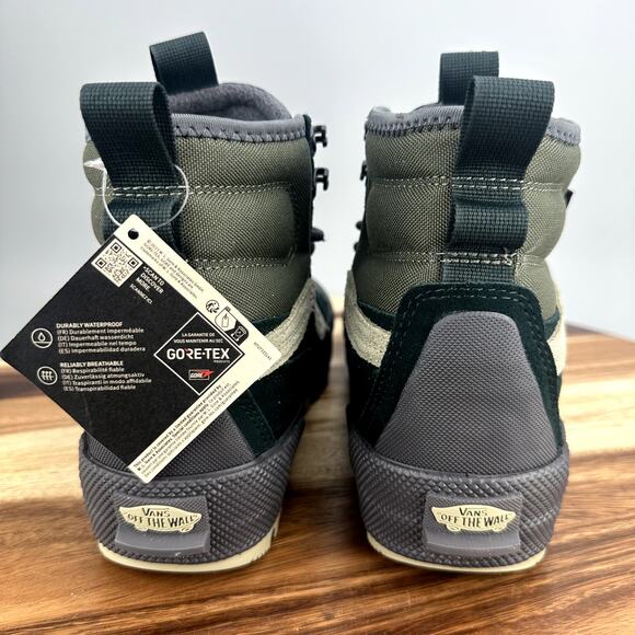 Vans Sk8-Hi MTE-3 GORE-TEX Men's 5.5 / Women's Size 7 Waterproof Green Shoes - Picture 3 of 7